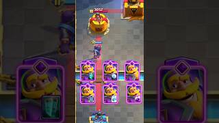 'Evolution Knight + Best Spell' Damage Battle 🔥🔥🔥 #clashroyale #shorts