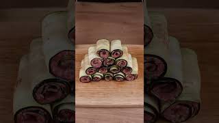 Essayez cette délicieuse recette de rouleaux d'aubergine.  #recette #food house cooking. #cuisine