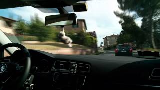 Golf 7 1.4 TSi 140 cv - Driving in Siena