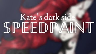 𝐒𝐏𝐄𝐄𝐃𝐏𝐀𝐈𝐍𝐓 [Kate's dark side] ART MLP//ibis Paint