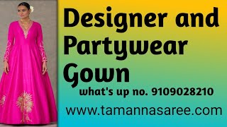 Designer and party wear Gown