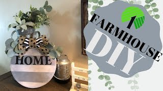 DOLLAR TREE FARMHOUSE DIY!!!