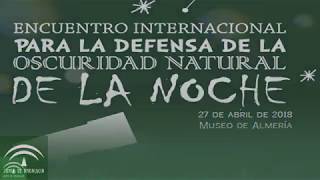 La Junta participa en un Encuentro internacional para defender la oscuridad natural de la noche.