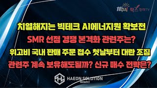 [팍스경제TV] 치열해지는 빅테크 AI에너지원 확보전 / SMR 선정 경쟁 본격화 관련주는? / 위고비 국내 판매 주문 접수 첫날부터 대란 조짐