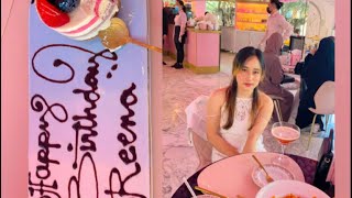 My birthday celebrated 🎂 ~ in one of the best cafe in Qatar (Rosemarycafe) #vlog #birthday #cafe