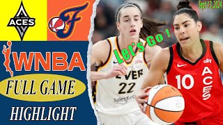 Las Vegas Aces vs Indiana Fever [ Halftime ] | Sept 13,2024 | WNBA 2024 Season | WNBA today