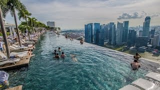 The World’s Most Incredible Infinity Pool - Marina Bay Sands, Singapore