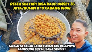 CERDAS.. TAU RESEPNYA LANGSUNG BUKA USAHA SENDIRI HANYA JUAL INI OMSET 1,2 JUTA/HARI