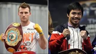 Manny Pacquiao-Jeff Horn To Fight On ESPN !!!!!!! July 1st, 2017