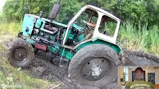 Tractors and unsafe! Works with JOHN DEERE, MTZ, FENDT tractors in unsafe conditions! 2