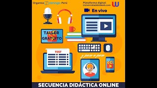 WEBINAR 02.05.21 CONFERENCIA INTERNACIONAL : "LA SECUENCIA DIDÁCTICA ONLINE"