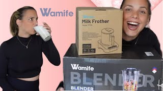 Ich teste WAMIFE Milschaufschäumer und Mixer 🛍 AMAZON