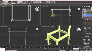 Tutorial polygonal modeling a chair in 3ds max