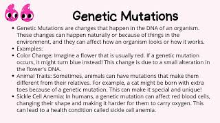 What is Genetic Mutation? Urdu/Hindi