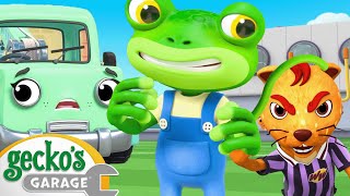 Fair Play Football Mix Up | Max the Monster Truck | Gecko's Garage | Animal Cartoons