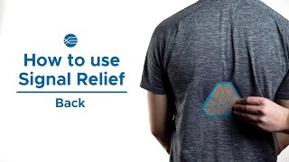 How to use Signal Relief | Back