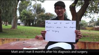 Bowel Cancer Awareness Month 2017 - Matt & Neha