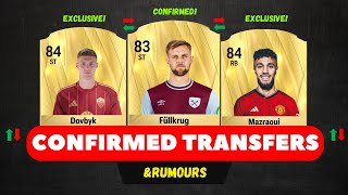 FC 25 | NEW CONFIRMED TRANSFERS & RUMOURS! 🤪🔥 ft. DOVBYK, CALAFIORI, MAZRAOUI & MORE!