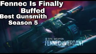 Fennec Is Finally Buff In Cod Mobile Season 5 | Best Fennec Gunsmith In Cod Mobile Season 5 🔥🔥