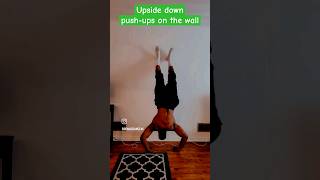 Upside Down Push-Up Challenge!