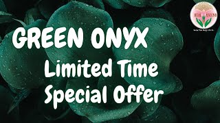 Saturday Special Offer | Green Onyx | Heal and Ascend |