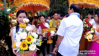 Độc Đáo Dân Tộc Khmer | Lễ An Vị Tượng Phật Của Người Khmer. Nét Đẹp Khmer || Minh Tàn Vlog