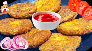 Crispy Potato Cutlets Recipe|Aloo ke Kabab|Potato snack|یہ آلو کے کباب گوشت کے کباب کی چھٹی کر دے گی