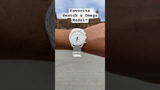 What is your favorite Swatch x Omega model? #swatch #omega #speedmaster #wristroll