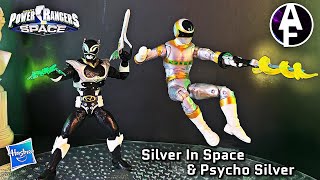 Hasbro | Power Rangers In Space | Lighting Collection | Silver Ranger & Psycho Silver | ASMR Review