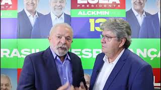 Lula anuncia dobradinha com João Azevedo na Paraíba