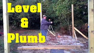 Leveling and Plumbing - Homesteading ASMR 101