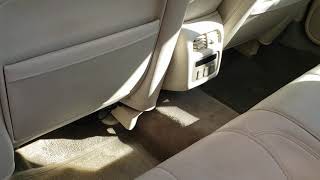 2003 Cadillac de Ville  back seats interior