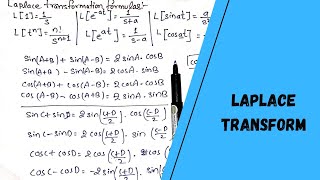 Laplace transform