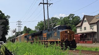 CSX Q253-09 on the River Subdivision