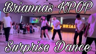 BRIANNAS KPOP QUINCEANERA SURPRISE DANCE | (Back door By Stray kids)