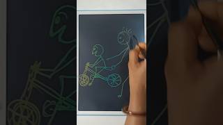 Line #drawing | Guess #art | #Rapid sketch  #artistic #shorts | Satisfying #short #oddlysatisfying