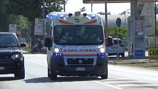 [SPARE-WAIL] Ambulanza Croce Verde Cavallino-Treporti - Green Cross ambulance responding code 3