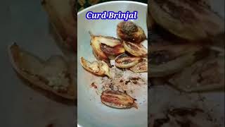 Dahi Baingan Recipe/ Curd Brinjal/ Dahi Baingana #shorts #reels #viral