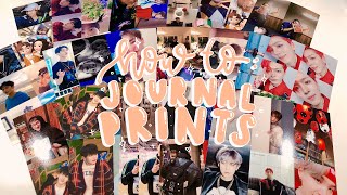 how to: diy k-pop journal prints + photocards!