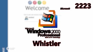 Windows Whistler 2223 on Actual Hardware!