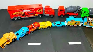 Mobil Balap❗Truk Pasir, Mcqueen,Lamborghini,Truk Towwing,Truk Tanki,Mobil Hot Wheels,Mobil mobilan