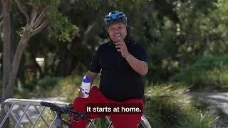 WA Bike Month Ambassador Joe Collard