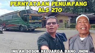 keluarga dekat bang jhon ikut kejakarta bersama ALS 270.