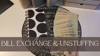 Cash Unstuffing & Bill Exchange for May 2023