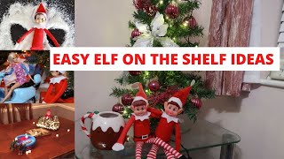 Vlogmas - easy elf on the shelf ideas