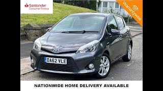 2012 Toyota Yaris 1.5 VVT-h T Spirit CVT Euro 5 5dr, DA62VLE - Premier Car Sales Ltd, Preston