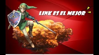 SUPER SMASH BROS 64 Link es el mejor