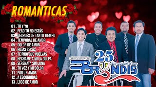 GRUPO BRYNDIS PURAS ROMANTICAS - MIX 25 MEJORES ROMANTICAS