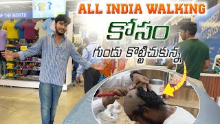 I Give my Hair for All India Walking Tour | All India Walk | Nagesh Daddala