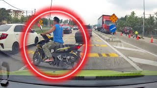 Pakcik bekas askar kena kejar dgn kereta